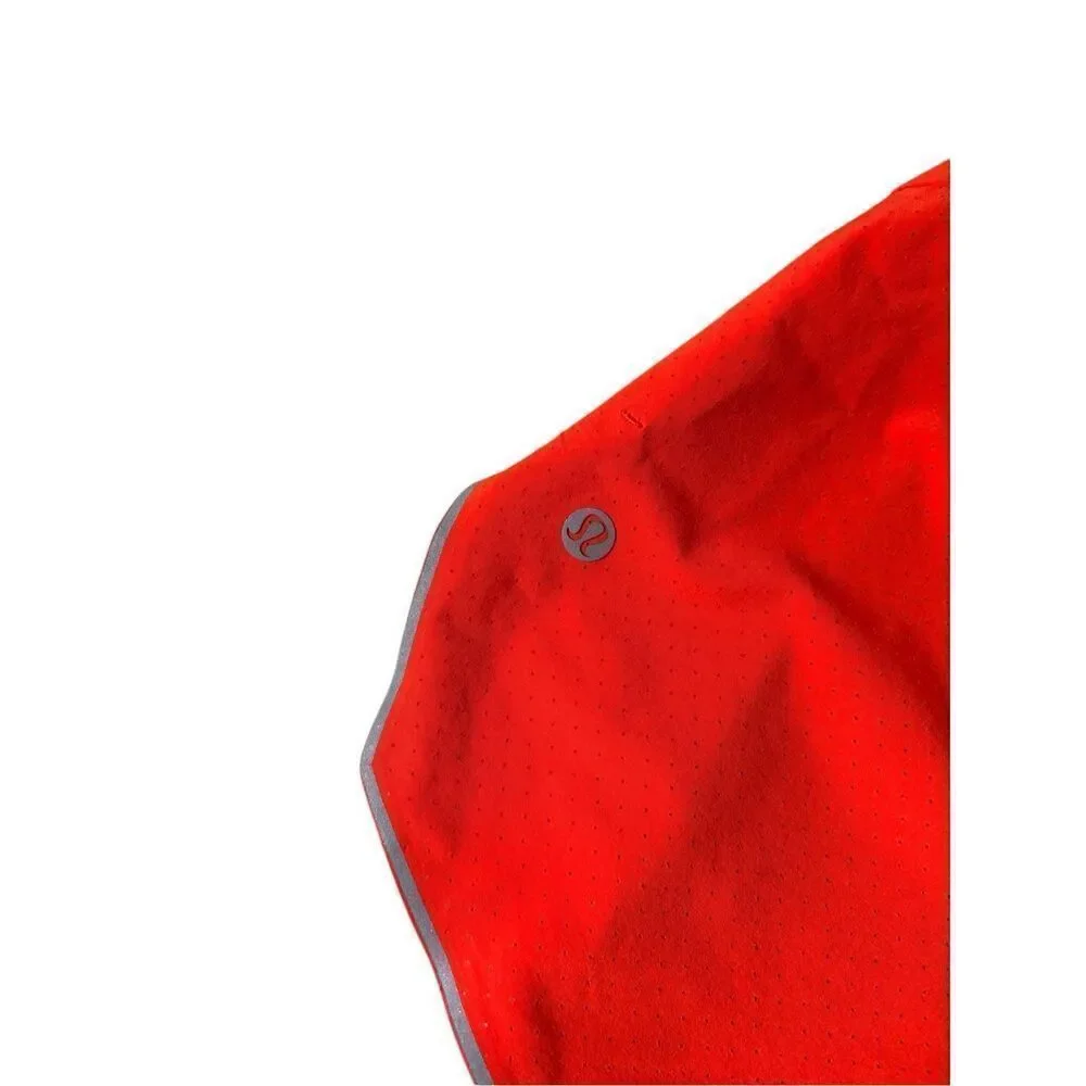 Lululemon Fast And Free Shorts‎ size S 5” Airflow Orange